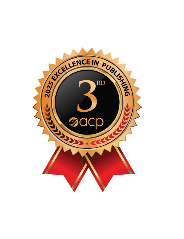 2025 Excellence in Publishing third place award