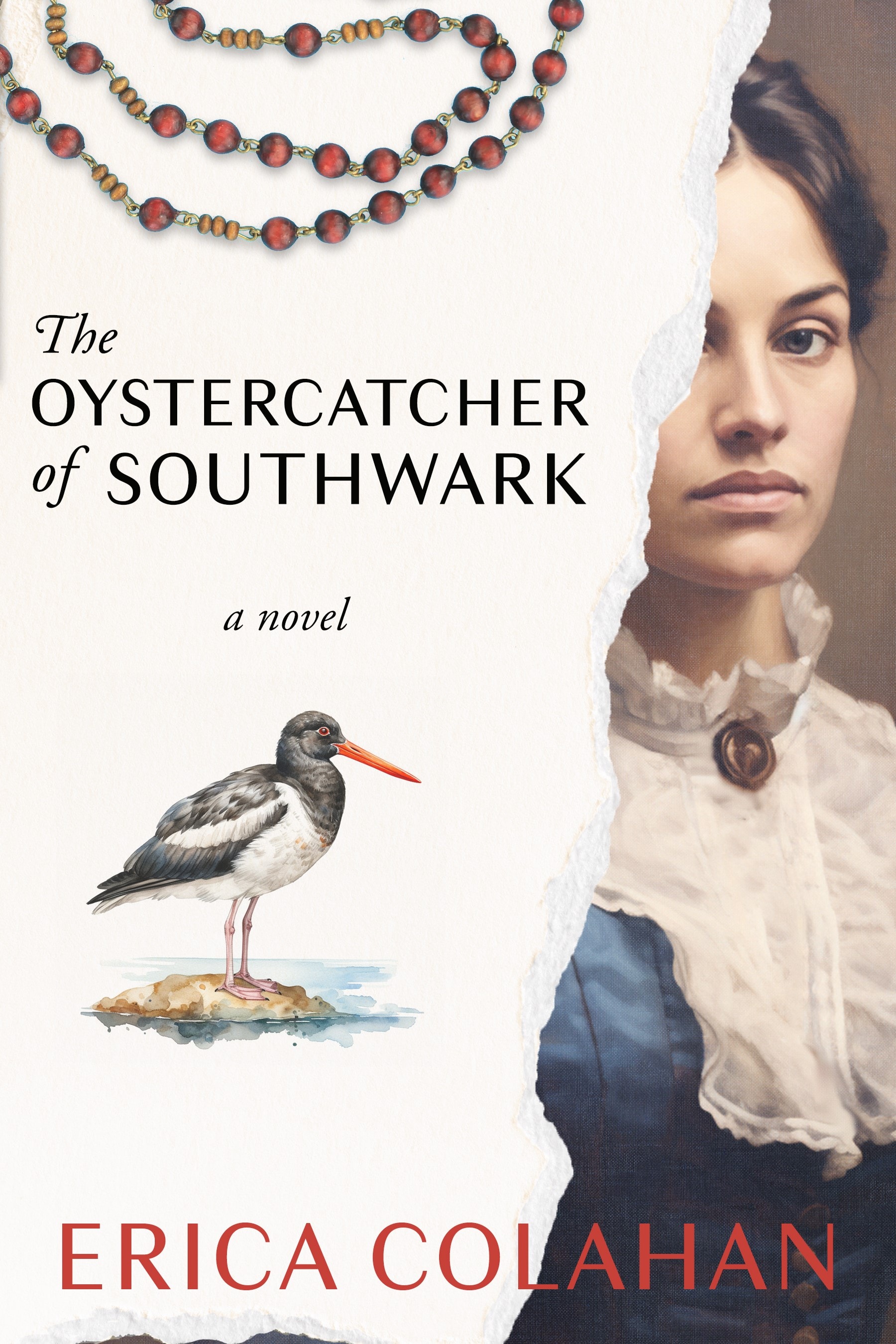 The Oystercatcher of Southwark book cover by Erica Colahan